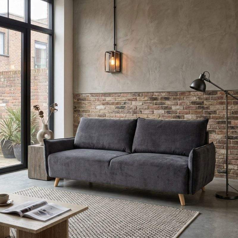 ספה תלת נפתחת למיטה דגם לופט Loft