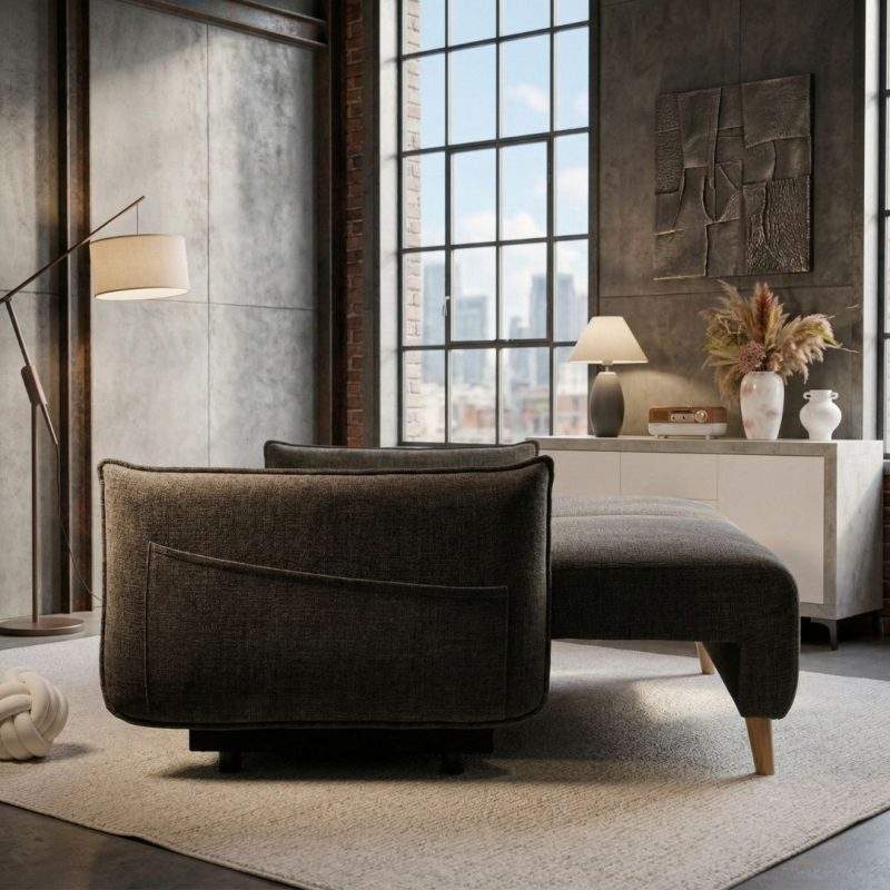 ספה תלת נפתחת למיטה דגם לופט Loft