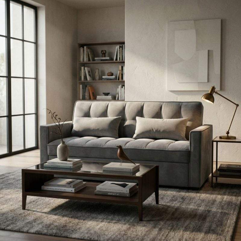 ספה תלת נפתחת למיטה דגם לופט Loft